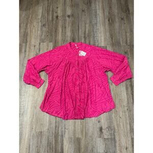 Free People Womens Can't Stop Dreaming Tunic Long Sleeve Size Medium